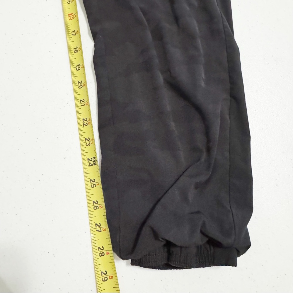 Athleta Brooklyn Textured Camo Lined Jogger Black 14T Tall - Picture 14 of 16